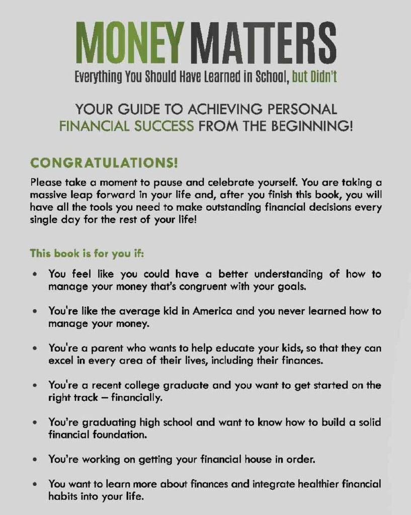 money management principles